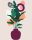 Váza - Számfestő készlet kereten 40x50