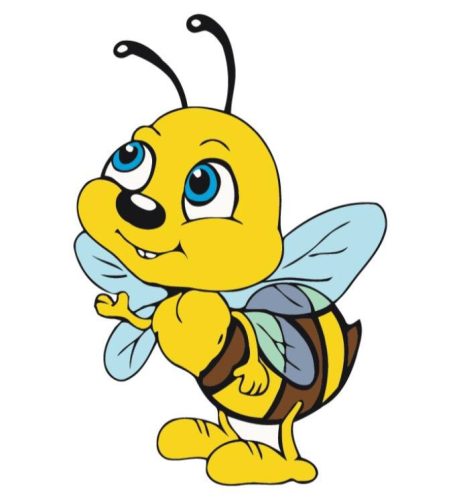 Méhecske - Kifestő készlet kereten gyerekeknek 20x20_